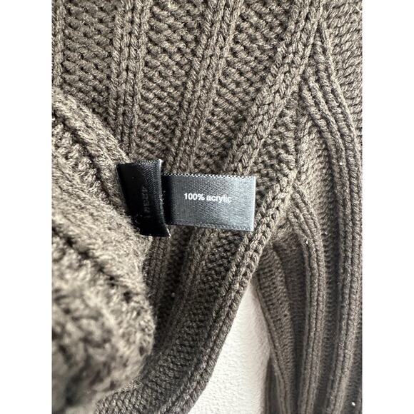 The Limited Womens Sweater Size XS Brown Knit Long Sleeve Turtleneck - Picture 7 of 12